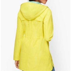 Talbots hooded raincoat